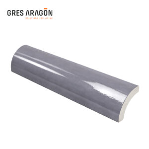 Pieza Redondeada para Borde Gris- Gres de Aragón